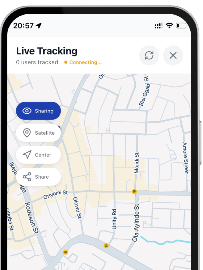 Live Tracking